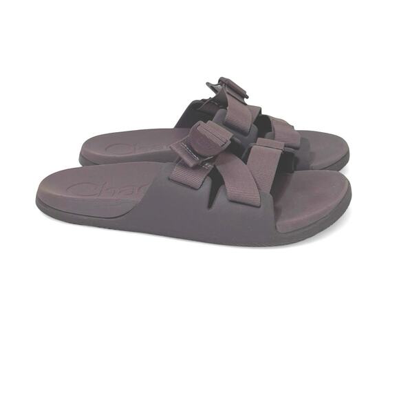Chaco Women’s Chillos Sport Slides Slip On Ultra-Light Sandal Size 9 Sparrow - Picture 1 of 8